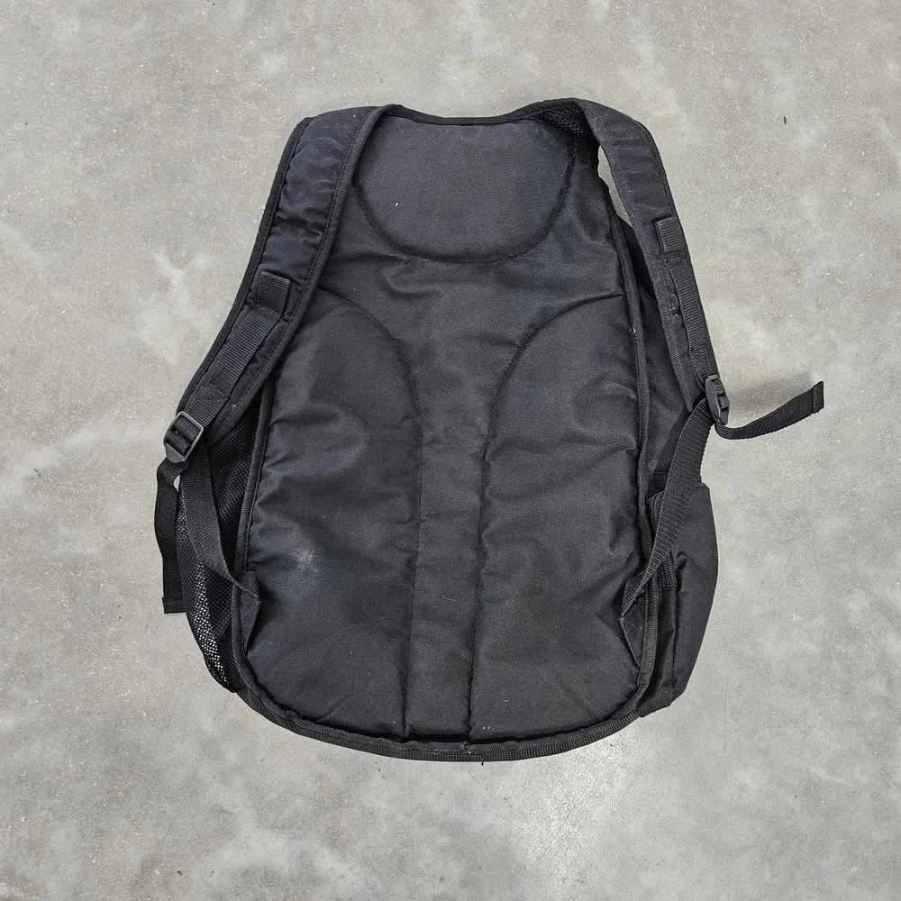 Harley-Davidson Black Backpack Mens Bar Shield Logo Water Bottle Travel Bag